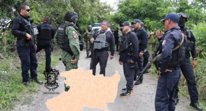 Enfrentamientos en Michoacán: 2 sicarios abatidos y 5 policías heridos