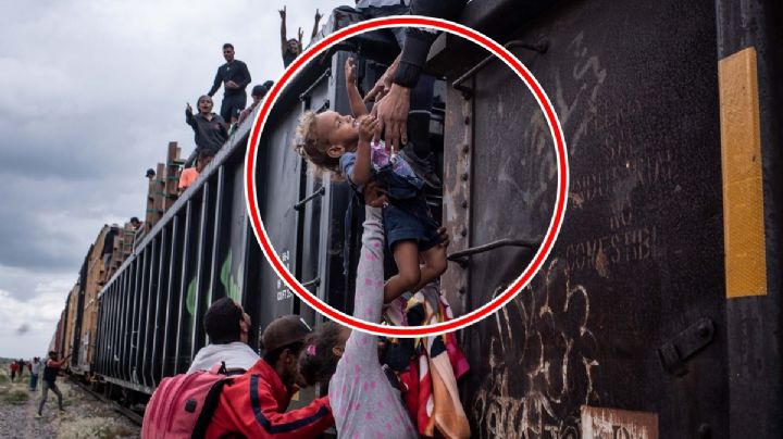 La travesía de los Migrantes por México en "la Bestia"