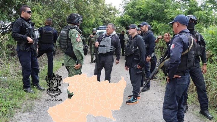 Enfrentamientos en Michoacán: 2 sicarios abatidos y 5 policías heridos