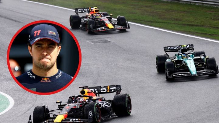 Checo Pérez se queda sin podio por polémico castigo en el GP de Países Bajos