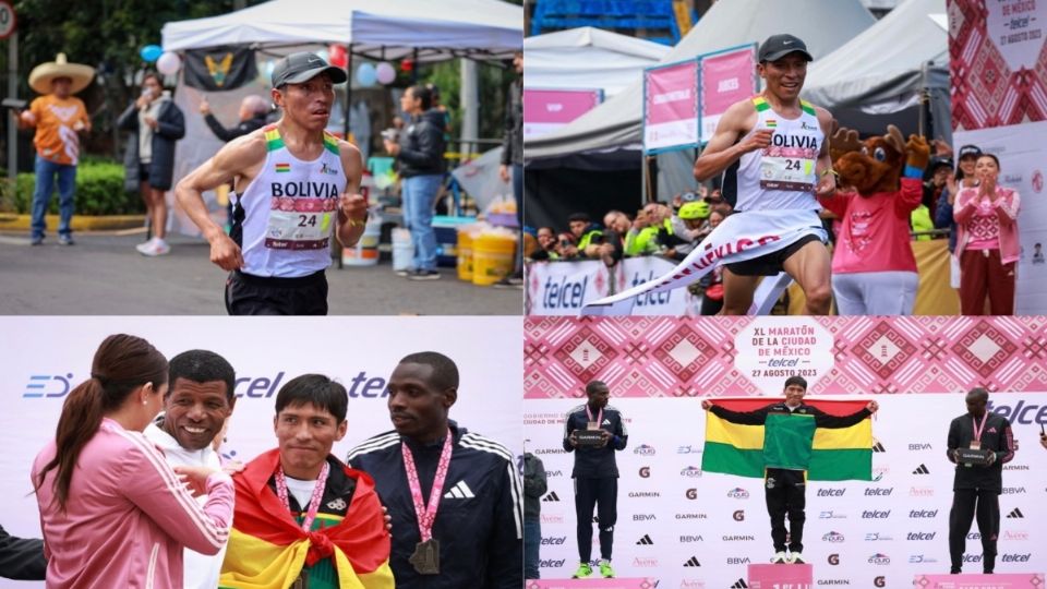 Héctor Garibay conquista el Maratón de la CDMX