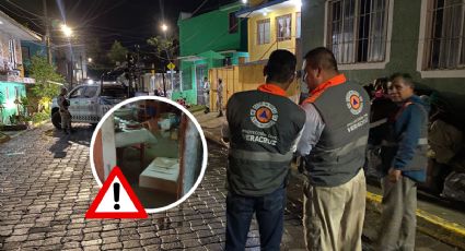 La Isleta, colonia más afectada de Xalapa tras fuertes lluvias