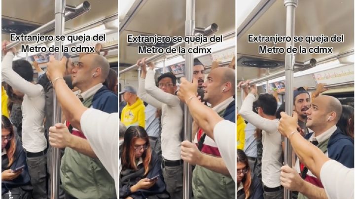 VIDEO | Metro CDMX: Argentino critica al Metro y desata pelea
