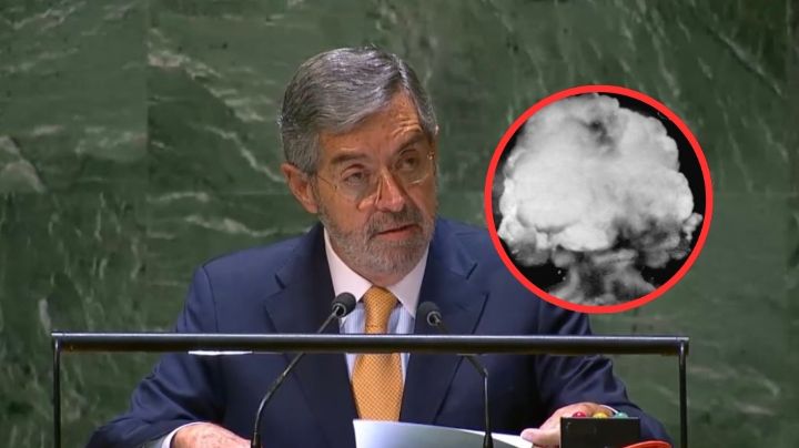 Juan Ramón de la Fuente llama ante la ONU a firmar tratado contra armas nucleares