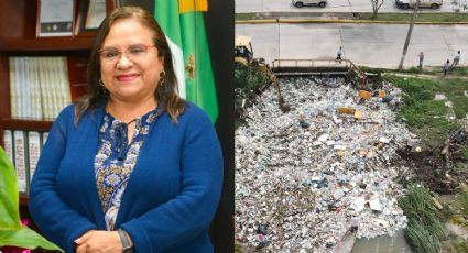 Que entierren la basura en sus patios: Alcaldesa de Minatitlán tras inundaciones