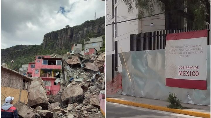 Casi listas 210 viviendas para familias afectadas por desgajamiento del Cerro del Chiquihuite en 2021