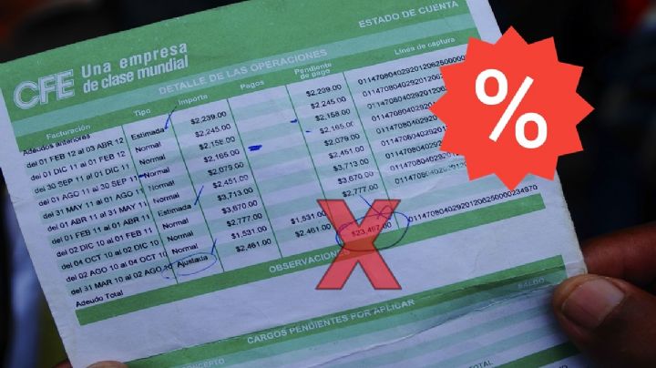 CFE: Así es el DESCUENTO al que puede acceder tu recibo de luz en este agosto de 2023
