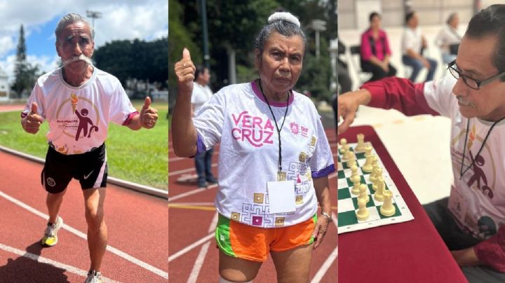 Adultos mayores de Papantla, ganan medallas en competencia nacional