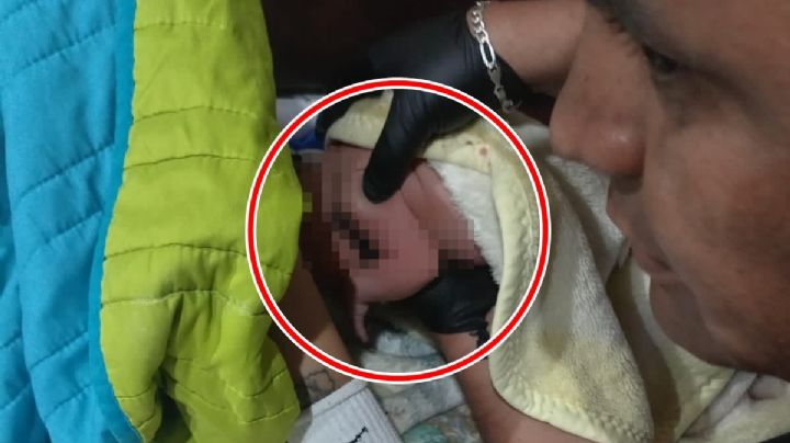 Mujer da a luz en vivienda de Texcoco; policías ayudan a menor porque no respiraba