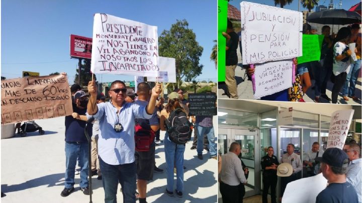 Policías de Tijuana amagan con paro de labores, piden mejores prestaciones laborales