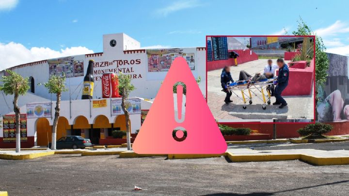 ¡Vive para contarlo! Hombre cae desde lo alto de la Plaza de Toros en Pachuca