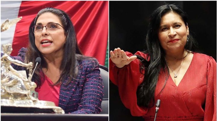 Marcela Guerra, titular de la Cámara de Diputados; Ana Lilia Rivera preside el Senado