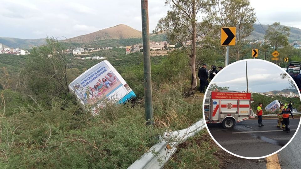 En el percance no se reportaron personas lesionadas.
