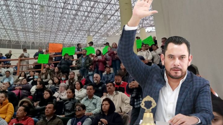 Trabajadores confrontan a Israel Félix en mesa de acercamiento en Pachuquilla