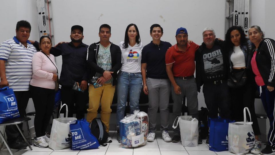 Al agradecer los donativos la alcaldesa Lía Limón puntualizó: “así es como se construye comunidad: viendo por el bien de todos”.