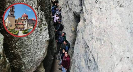 Todo sobre un laberinto natural dentro del bosque, a media hora de Pachuca