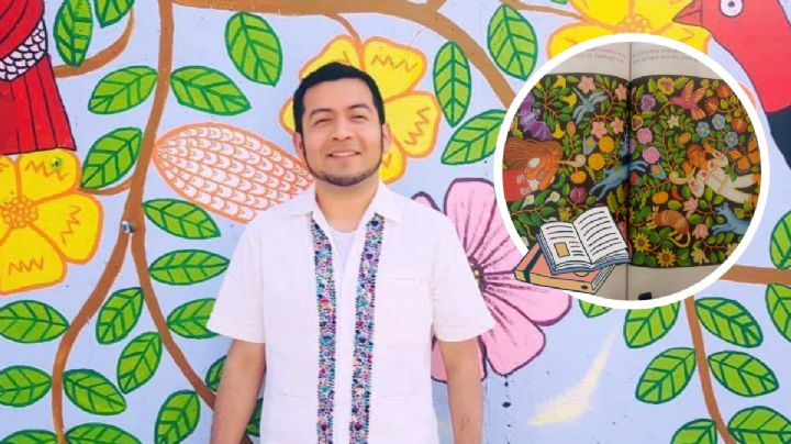 Santiago, el veracruzano que ilustró páginas de los libros de texto gratuitos de la SEP