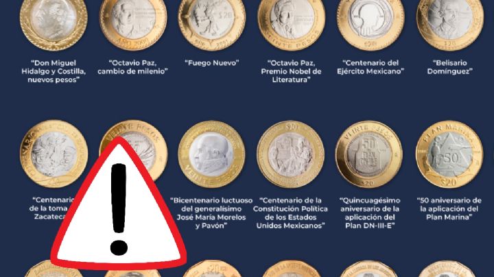 ¿Tienes esta moneda de 20 pesos? Banxico te manda este mensaje