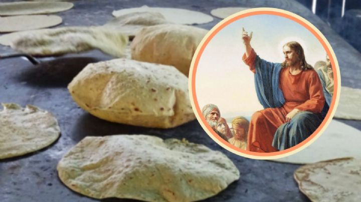 Hidalguense asegura que Jesús se le apareció en tortilla dorada