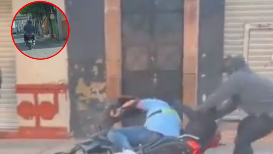 Atacan con cuchillo a joven que se resistió a que le robaran su moto en León
