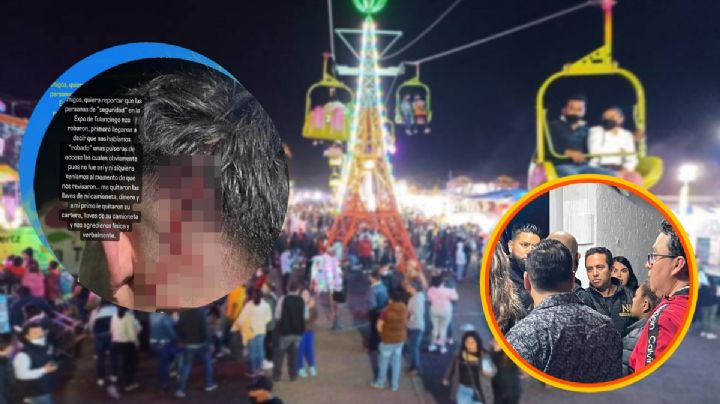 Joven entra a la feria de Tulancingo y guardias lo golpean salvajemente