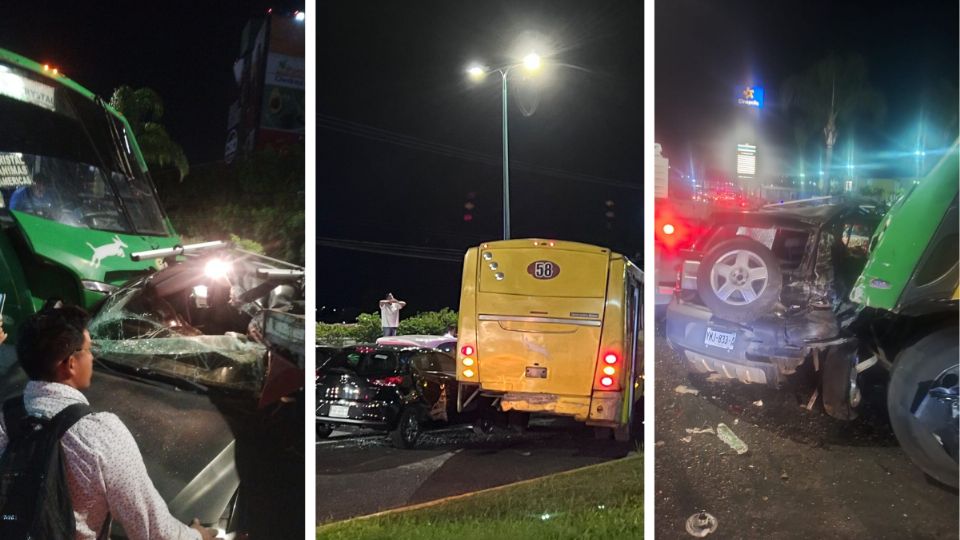Fuerte accidente en Xalapa