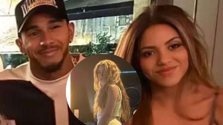 La foto que confirmaría el romance entre Shakira y Lewis Hamilton