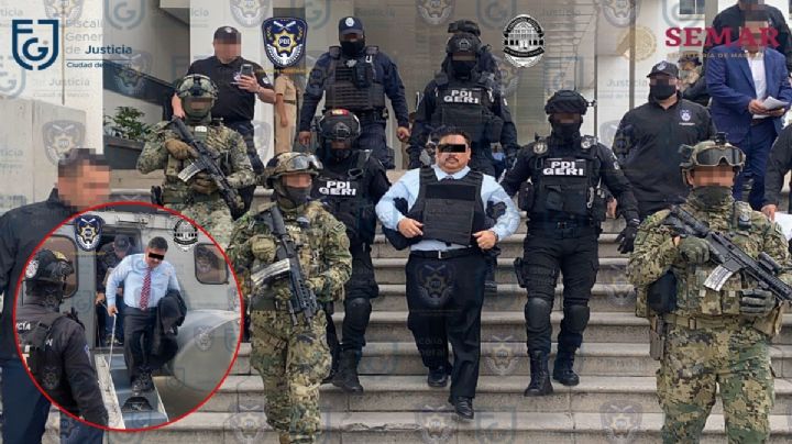 Sale fiscal Uriel Carmona de Reclusorio Sur... a la salida lo recapturan