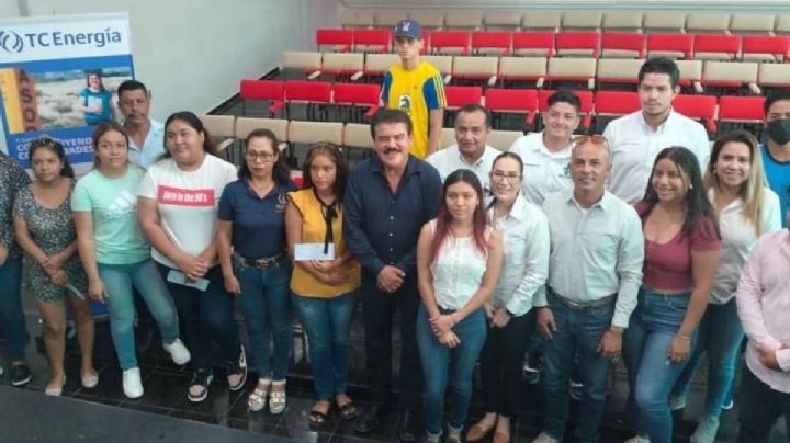 TC Energía impulsa con 60 becas a jóvenes de municipios del norte de Veracruz