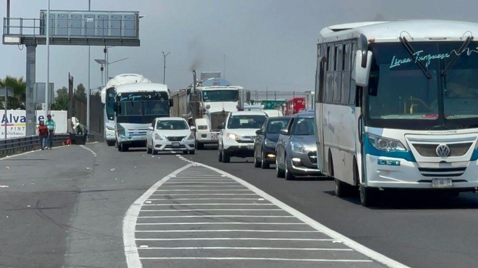 Bloqueo en la México-Pachuca: Afectados perdieron su día de trabajo