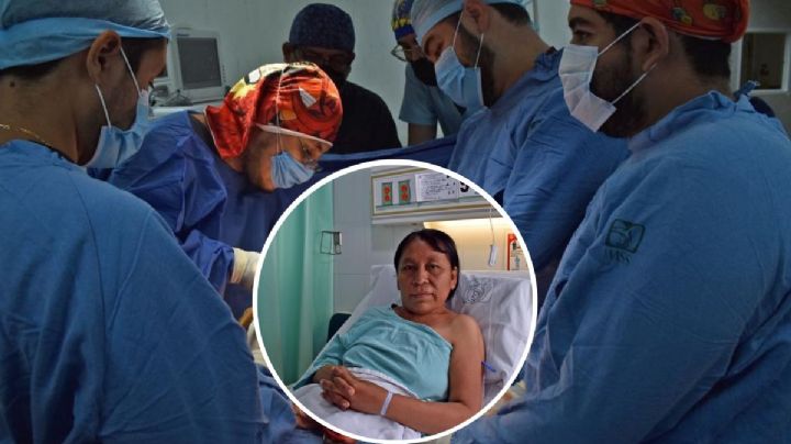 Lugarda no sabía que vivía con tumor de 4 kilos; médicos del IMSS lo extirpan y la salvan