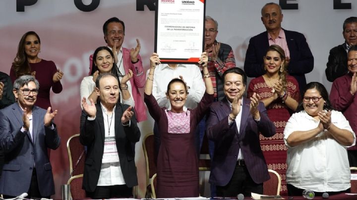 Respalda Consejo Nacional de Morena a Claudia Sheinbaum