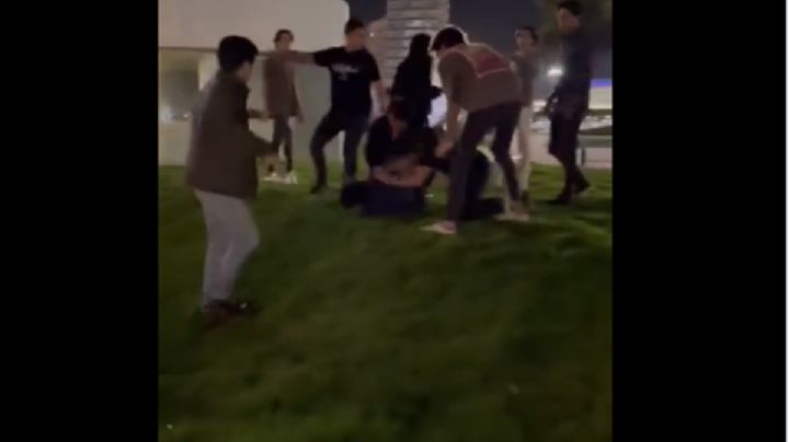 Captan golpiza a joven en la zona de la Isla de Angelópolis