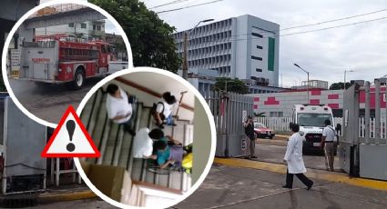 Se atora elevador con personas dentro en hospital IMSS de Veracruz