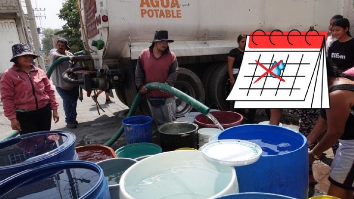 Xalapa: Este es el calendario de tandeos de agua del mes de septiembre