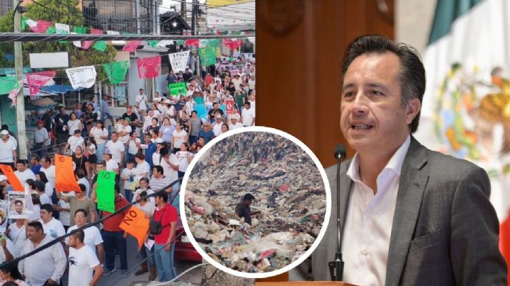 Cuitláhuac defiende relleno en Nanchital y reprocha a pobladores: Quien no produzca basura que proteste