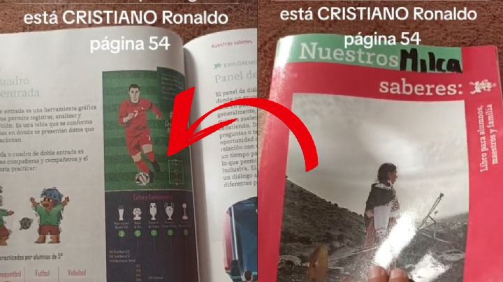 Libros de texto de la SEP: ¿Qué dice el nuevo material educativo sobre Cristiano Ronaldo?