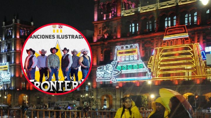 15 de septiembre: ¿A qué hora podrás VER a Grupo Frontera en el Zócalo?