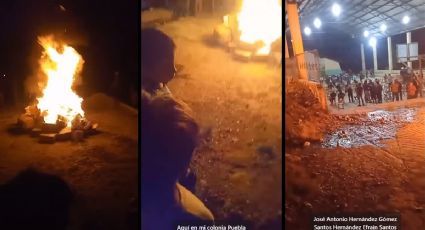 VIDEO | ¡Reprobados!: Comunidad indígena de Chenalhó queman más libros de texto