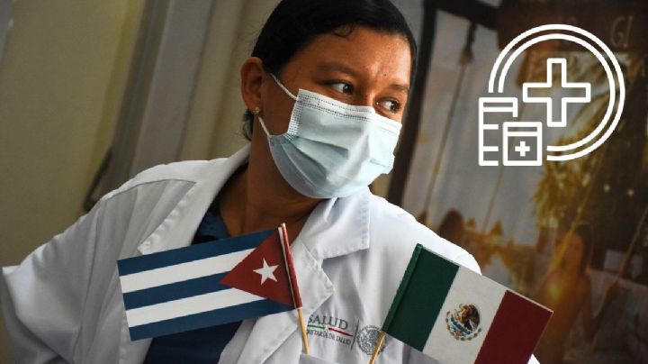 ¿Cuántos médicos cubanos especialistas hay en hospitales IMSS de Veracruz?