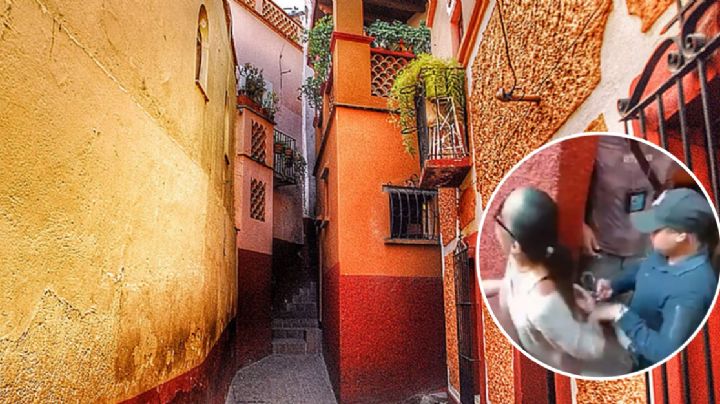 Arrestan a dueña de balcón del Callejón del Beso agredir a fotógrafo en Guanajuato