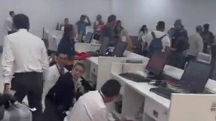 Balacera en Terminal 1 del AICM deja un policía y una mujer heridos; hay un detenido