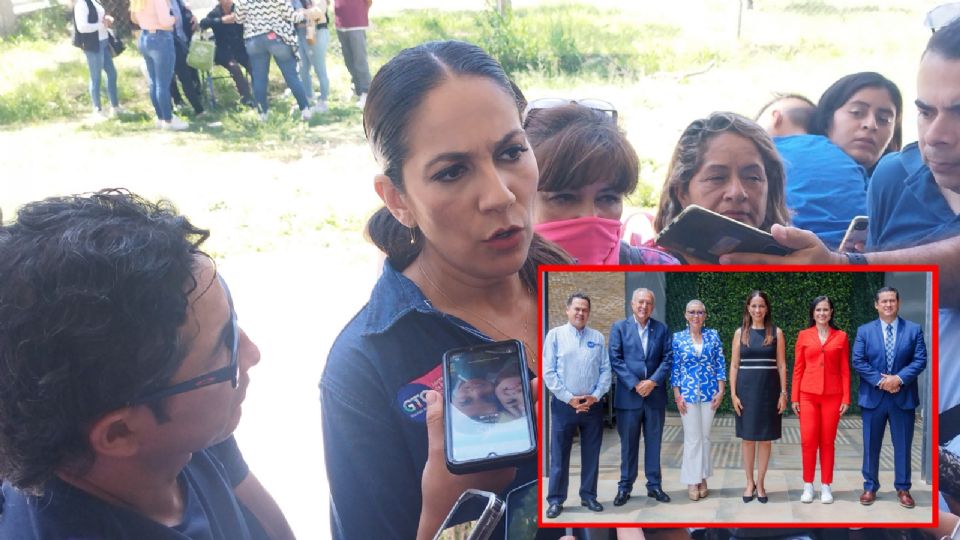 Libia Denisse dijo que se siente confiada y con ventaja ante sus compañeras de partido que buscan también la candidatura por la gubernatura de Guanajuato.