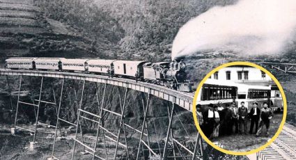 Así era el tren para pasajeros que conectaba a Xalapa con Teocelo hace 100 años