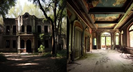 ¿Qué hace una mansión de lujo abandonada en el bosque de Chapultepec? Esto se sabe
