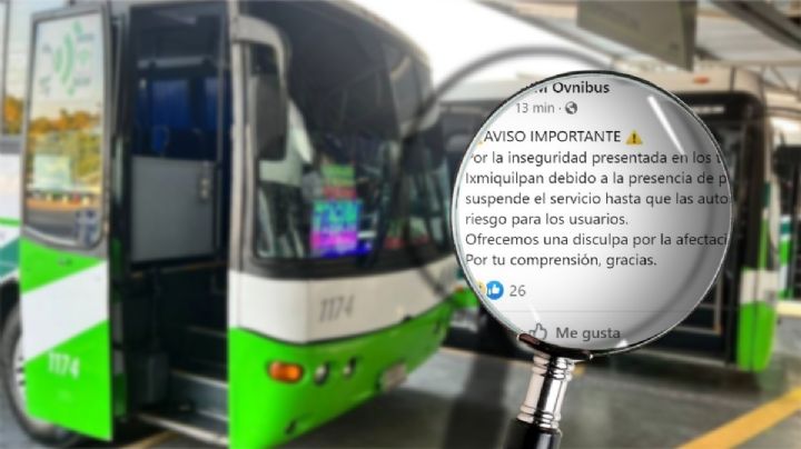 Tras horas de paro, autobuses AVM en el Mezquital reactivan servicio; este fue el acuerdo