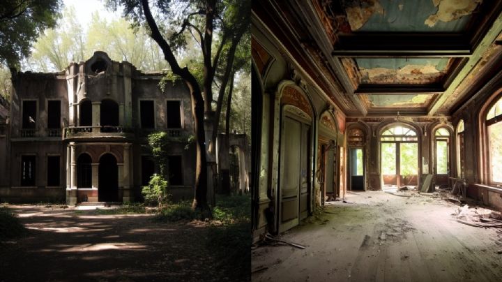 ¿Qué hace una mansión de lujo abandonada en el bosque de Chapultepec? Esto se sabe