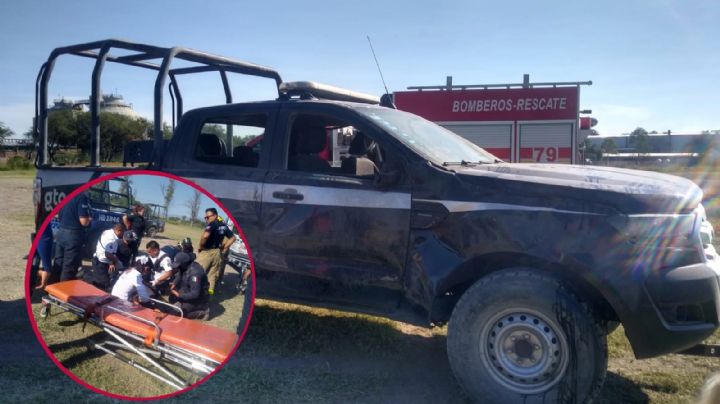 Aprendían a manejar en patrulla: vuelcan y hay 3 heridos