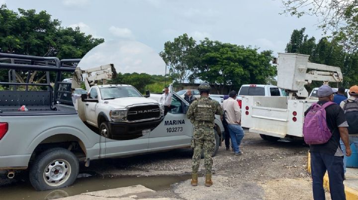PRI reprocha uso de SEMAR para cortar la luz en Ayuntamiento de Cosoleacaque 