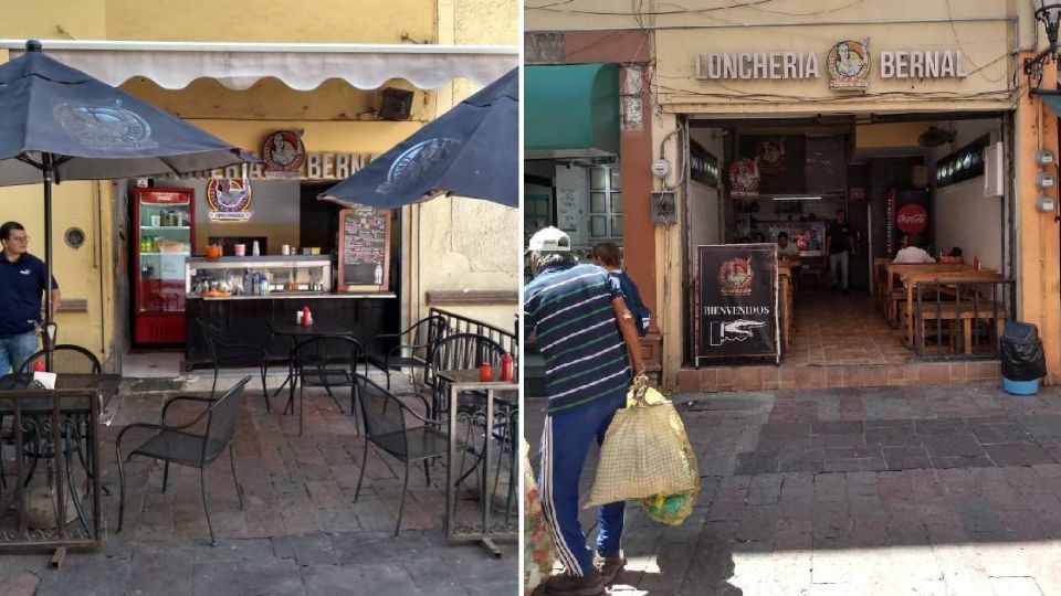 Desde que se abrió por primera vez el Pasaje Catedral ha estado el negocio Loncería Bernal 'El Casinito'.